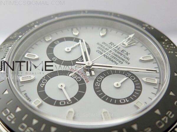 Daytona Panda 116500 904L SS VSF 1:1 Best Edition White Dial on 904L SS Braclet SA4130 - Image 10