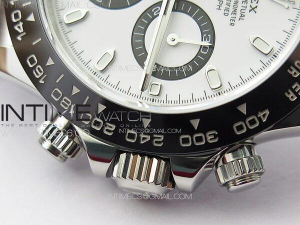 Daytona Panda 116500LN NOOB V5 1:1 Best Edition White Dial on 904L SS Case and Bracelet SA4130 - Image 13