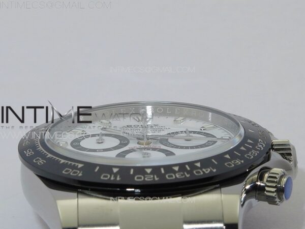 Daytona Panda 116500LN NOOB V5 1:1 Best Edition White Dial on 904L SS Case and Bracelet SA4130 - Image 14