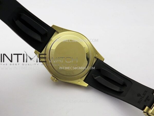 Sky-Dweller 336238 Gain Weight YG ZF 1:1 Best Edition Mint Green Dial on Oysterflex Rubber Strap Asian 2824 - Image 20