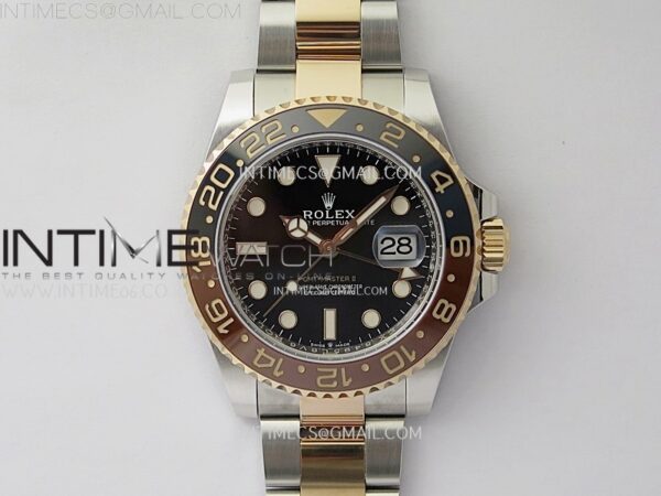 GMT-Master II Rootbeer 126711 CHNR VSF 1:1 Best Edition on Black Dial SS/RG Bracelet Super Clone VR3285 CHS