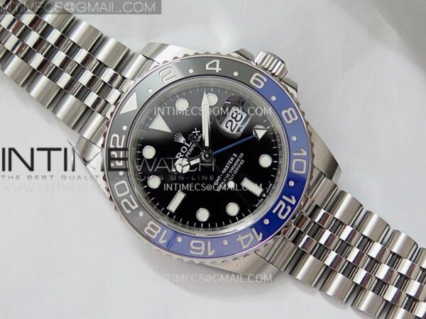 GMT-Master II 126710 BLNR 904L SS V3 VSF 1:1 Best Edition Black Dial On Jubilee Bracelet DD3285 CHS - Image 2