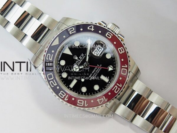 GMT-Master II 126710 BLRO V3 904L SS VSF 1:1 Best Edition Black Dial On Oyster Bracelet DD3285 CHS - Image 2