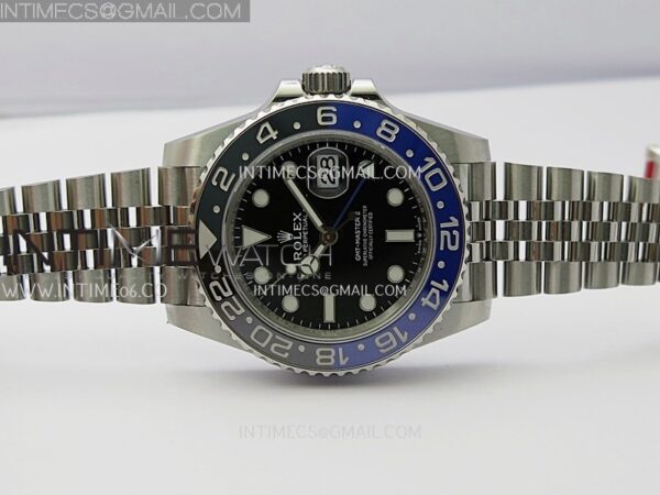 GMT-Master II 126710 BLNR 904L SS V3 VSF 1:1 Best Edition Black Dial On Jubilee Bracelet DD3285 CHS - Image 3