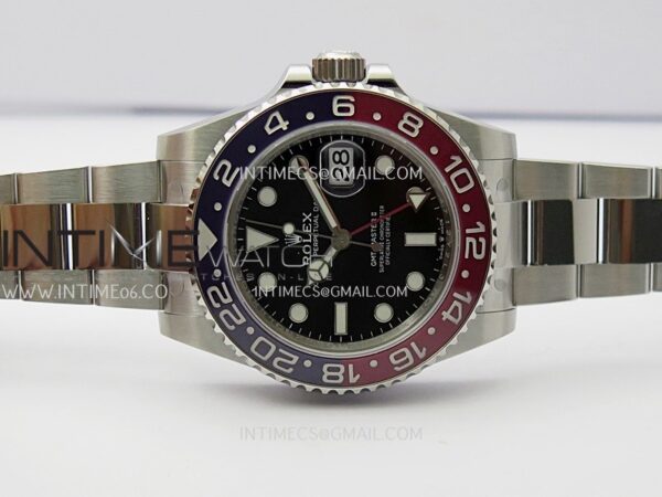 GMT-Master II 126710 BLRO V3 904L SS VSF 1:1 Best Edition Black Dial On Oyster Bracelet DD3285 CHS - Image 3