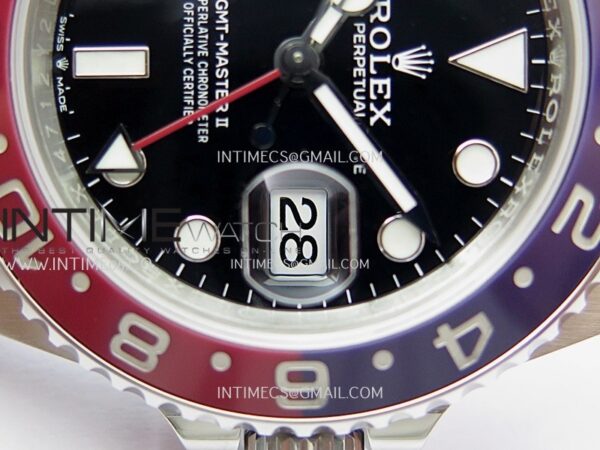 GMT-Master II 126710 BLRO V3 904L SS VSF 1:1 Best Edition Black Dial On Oyster Bracelet DD3285 CHS - Image 5