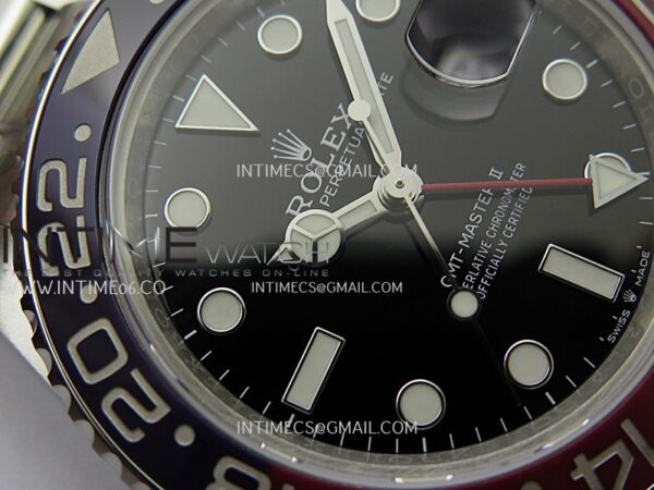 GMT-Master II 126710 BLRO V3 904L SS VSF 1:1 Best Edition Black Dial On Oyster Bracelet DD3285 CHS - Image 7