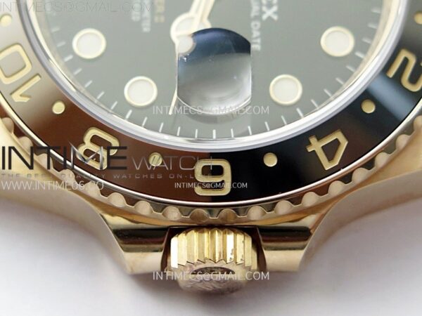 GMT Master II Rootbeer 126715 CHNR RG VSF 1:1 Best Edition Black Dial on RG Bracelet VR3285 CHS - Image 10