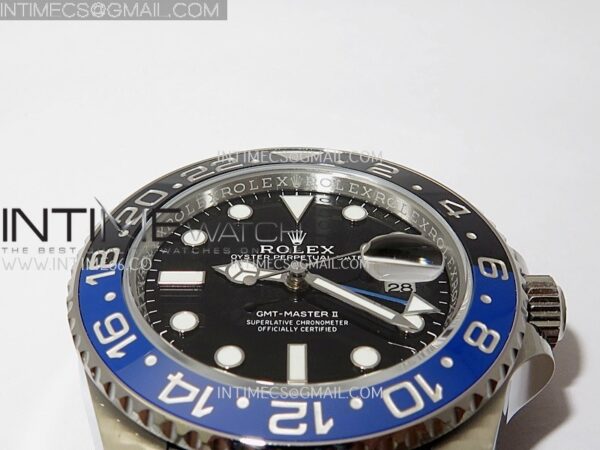 GMT-Master II 126710 BLNR 904L SS V3 VSF 1:1 Best Edition Black Dial On Jubilee Bracelet DD3285 CHS - Image 10