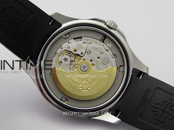 Aquanaut 5167 SS ZF 1:1 Best Edition Black Dial On Black Strap Super Clone DD330 - Image 17