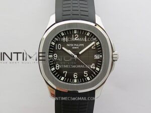 Aquanaut 5167 SS ZF 1:1 Best Edition Black Dial On Black Strap Super Clone DD330