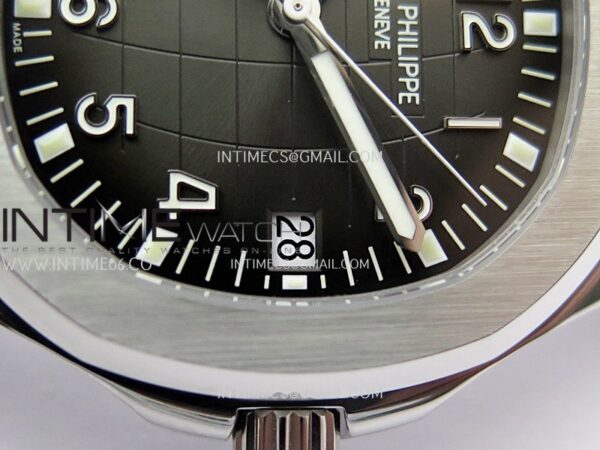 Aquanaut 5167 SS ZF 1:1 Best Edition Black Dial On Black Strap Super Clone DD330 - Image 5