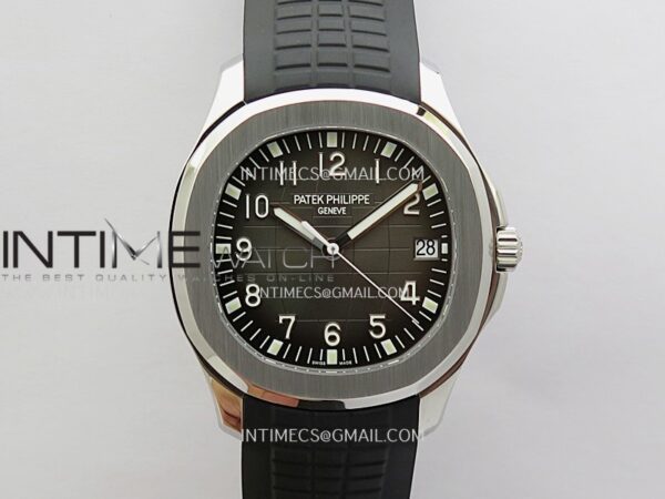 Aquanaut 5167 SS ZF 1:1 Best Edition Black Dial On Black Strap Super Clone DD330