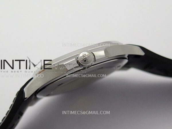 Aquanaut 5167 SS ZF 1:1 Best Edition Black Dial On Black Strap Super Clone DD330 - Image 9
