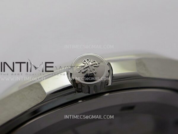 Aquanaut 5167 SS ZF 1:1 Best Edition Black Dial On Black Strap Super Clone DD330 - Image 10