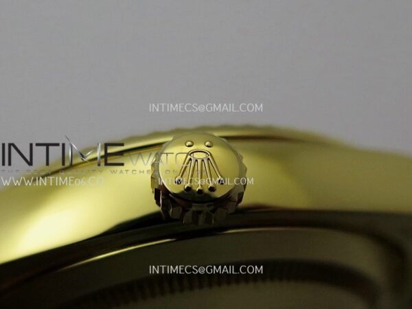 Day Date 40 YG 228238 Clean Factory 1:1 Best Edition Black Dial Stick Marker on President Bracelet VR3255 V3 - Image 12