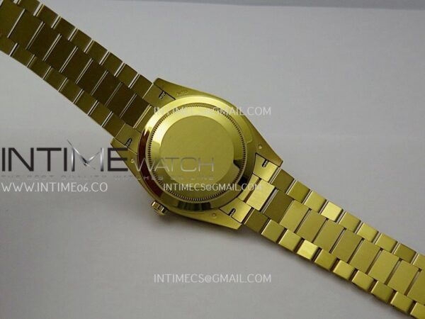 Day Date 40 YG 228238 Clean Factory 1:1 Best Edition Black Dial Stick Marker on President Bracelet VR3255 V3 - Image 20
