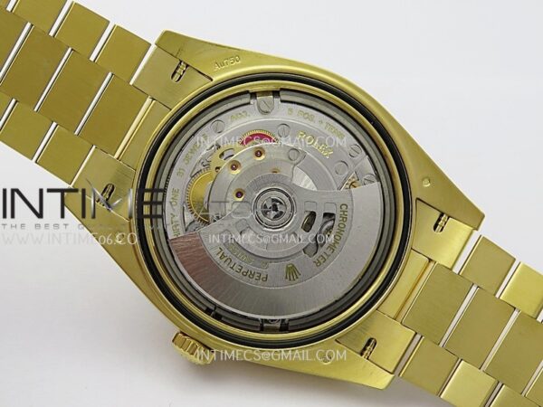 Day Date 40 YG 228238 Clean Factory 1:1 Best Edition Black Dial Stick Marker on President Bracelet VR3255 V3 - Image 24