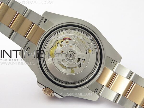 GMT-Master II Rootbeer 126711 CHNR Clean Factory 1:1 Best Edition Black Dial on SS/RG Bracelet VR3285 CHS - Image 35