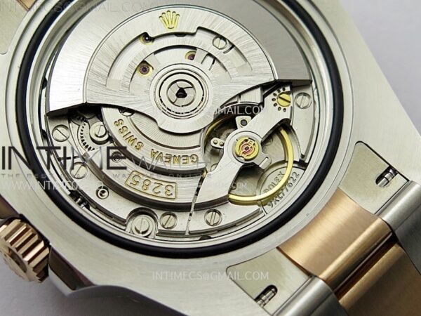 GMT-Master II Rootbeer 126711 CHNR Clean Factory 1:1 Best Edition Black Dial on SS/RG Bracelet VR3285 CHS - Image 37