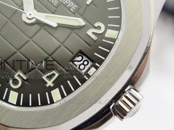 Aquanaut Jumbo 5167A SS ZF 1:1 Best Edition Black Dial on Black Rubber Strap 324CS (Free box) - Image 5