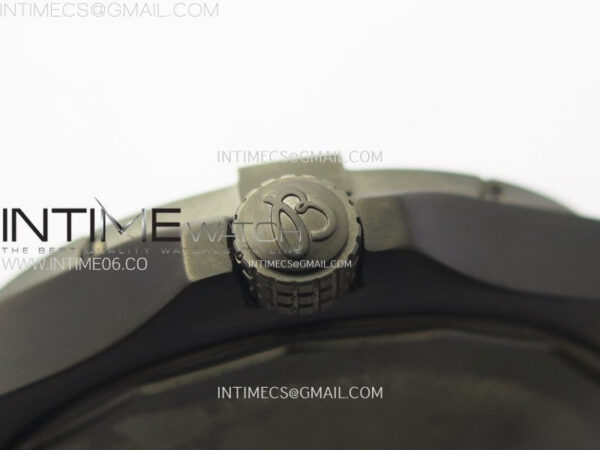 AVENGER V32395 45mm Ti DLC 1:1 Best Edition Yellow Dial on Nylon Strap A2824 - Image 10
