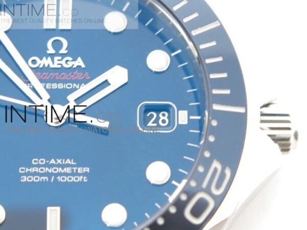 2012 Seamaster 300M Pro SS/SS Blue A2824 - Image 4