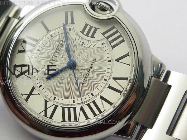 Ballon Bleu 36mm SS K3F 1:1 Best Edition White Textured Dial on SS Bracelet A076 - Image 6