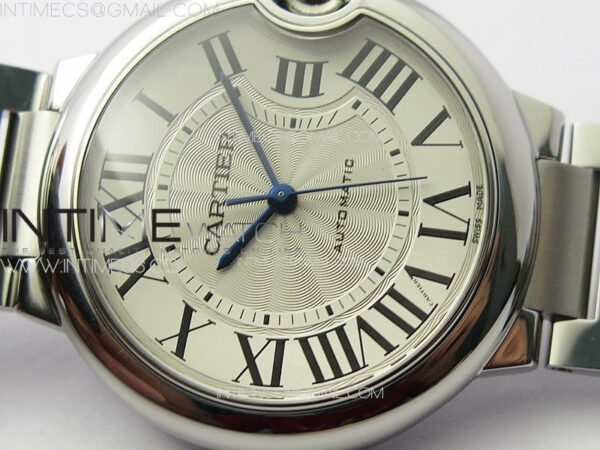 Ballon Bleu 36mm SS K3F 1:1 Best Edition White Textured Dial on SS Bracelet A076 - Image 8