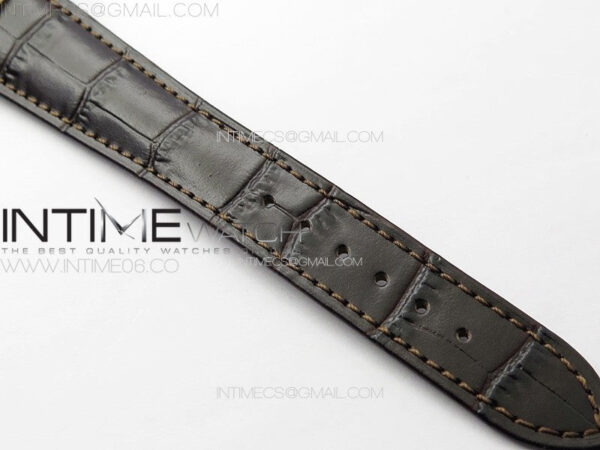 Annual Calendar Moonphase 5396 RG PPF 1:1 Best Edition White/Blue Dial on Brown Leather Strap A324 - Image 15