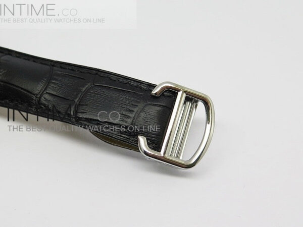 Ballon Bleu Tourbillon SS Blue Textured Dial on Black Leather Strap - Image 8