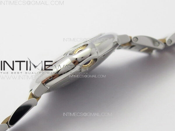 Ballon Bleu 33mm SS/RG K3F 1:1 Best Edition White MOP Dial on SS Bracelet A076 - Image 8
