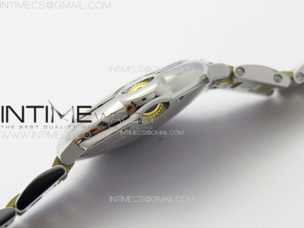 Ballon Bleu 33mm SS/YG K3F 1:1 Best Edition White Textured Dia Markers Dial on SS Bracelet A076 - Image 8