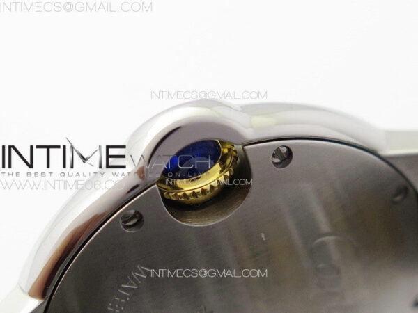 Ballon Bleu 33mm SS/YG K3F 1:1 Best Edition White Textured Dia Markers Dial on SS Bracelet A076 - Image 10