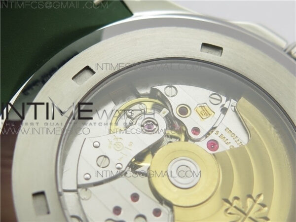 Aquanaut 5168G 42mm SS ZF 1:1 Best Edition Green Dial on Green Rubber Strap 324CS (Free box) - Image 11
