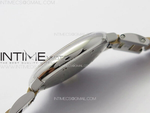 Ballon Bleu 33mm SS/RG K3F 1:1 Best Edition White MOP Dial on SS Bracelet A076 - Image 11