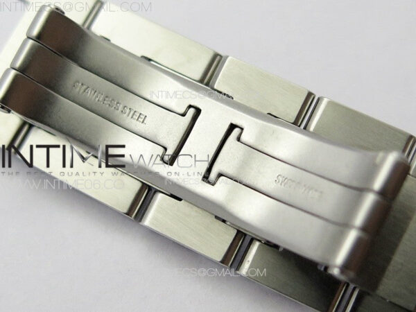 Ballon Bleu 36mm Diamons Bezel SS K3F 1:1 Best Edition White Textured Dial on SS Bracelet A076 - Image 14