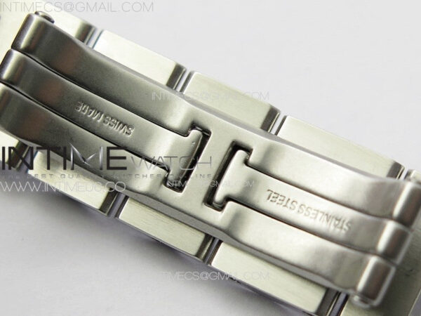 Ballon Bleu 33mm Diamonds Bezel SS K3F 1:1 Best Edition White Textured Dial on SS Bracelet A076 - Image 14