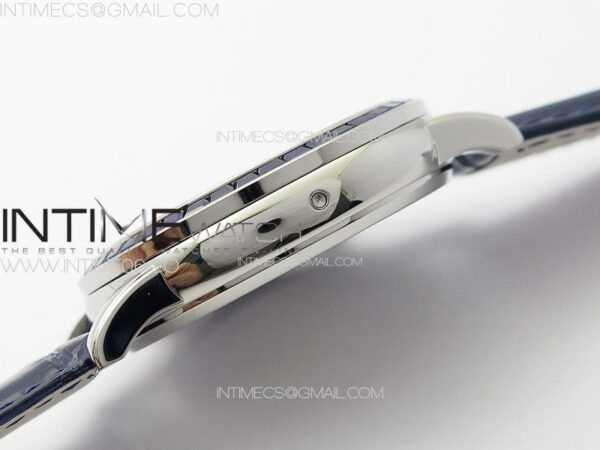 6104P Moon SS 3EF Best Edition Blue Dial Blue T Diamond Bezel on Blue Leather Strap A240 - Image 10