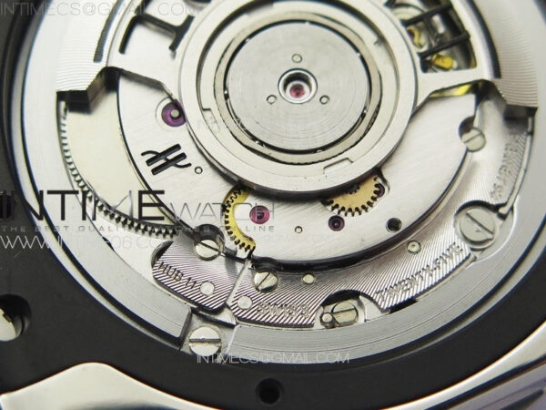 Classic Fusion Orlinski SS Full Real Diamonds B50F 1:1 Best Edition White Faceted Dial on Black Rubber Strap A2892 - Image 19
