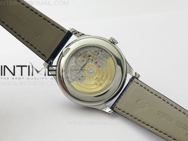 Annual Calendar Moonphase 5396 SS PPF 1:1 Best Edition White Dial on Black Leather Strap A324 - Image 13