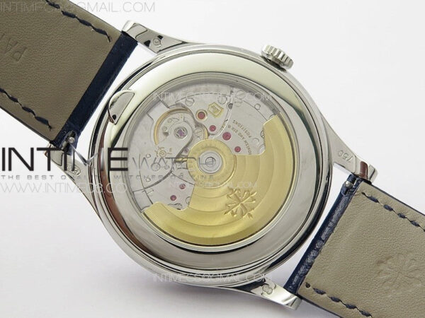 Annual Calendar Moonphase 5396 SS PPF 1:1 Best Edition White Dial on Black Leather Strap A324 - Image 14