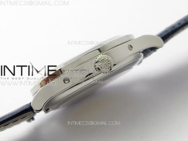 Annual Calendar Moonphase 5396 SS PPF 1:1 Best Edition White Dial on Black Leather Strap A324 - Image 16