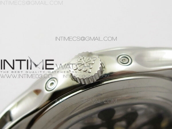 COMPLICATIONS SERIES Moonphase SS KMF Blue Dial on Black Leather Strap Cal.324 - Image 8