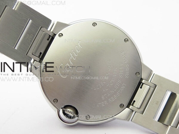 Ballon Bleu 36mm Diamons Bezel SS K3F 1:1 Best Edition White Textured Dial on SS Bracelet A076 - Image 20