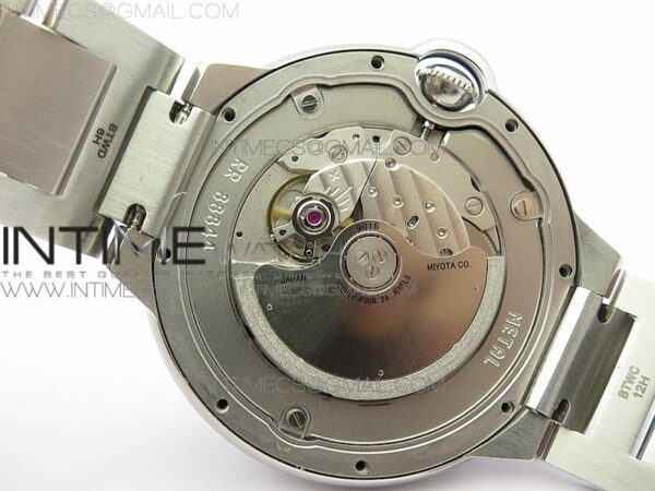 Ballon Bleu T Crystal 42mm SS Full Paved Crystal Dial on SS Bracelet Miyota 9015 - Image 20