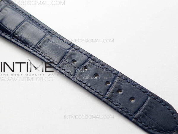 Annual Calendar Moonphase 5396 RG PPF 1:1 Best Edition Blue Dial T Crystal Markers on Blue Leather Strap A324 - Image 16