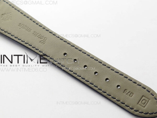 Annual Calendar Moonphase 5396 RG PPF 1:1 Best Edition Blue Dial T Crystal Markers on Blue Leather Strap A324 - Image 17