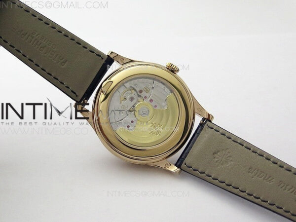 Annual Calendar Moonphase 5396 RG PPF 1:1 Best Edition Blue Dial T Crystal Markers on Blue Leather Strap A324 - Image 18