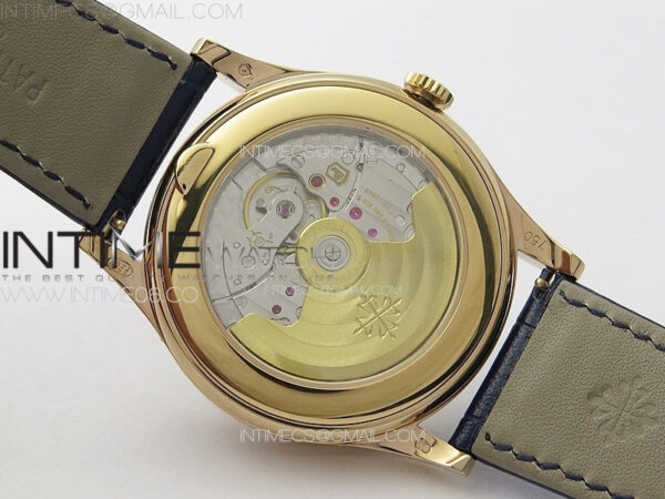 Annual Calendar Moonphase 5396 RG PPF 1:1 Best Edition Blue Dial T Crystal Markers on Blue Leather Strap A324 - Image 19